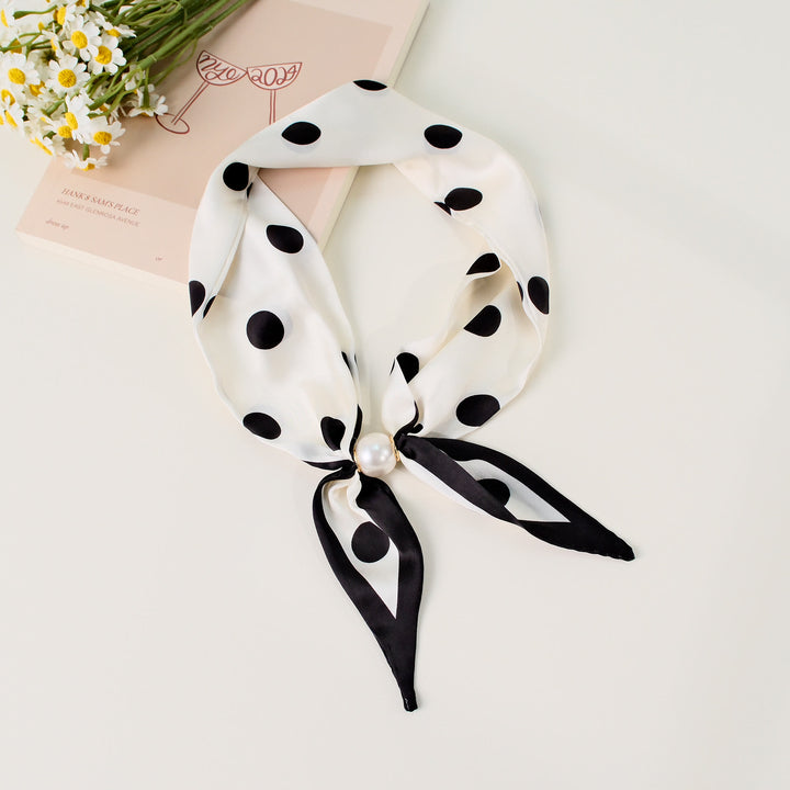 Elegantes quadratisches Damen-Tuch mit Retro-Muster - Stil Nr. 2 - image 1