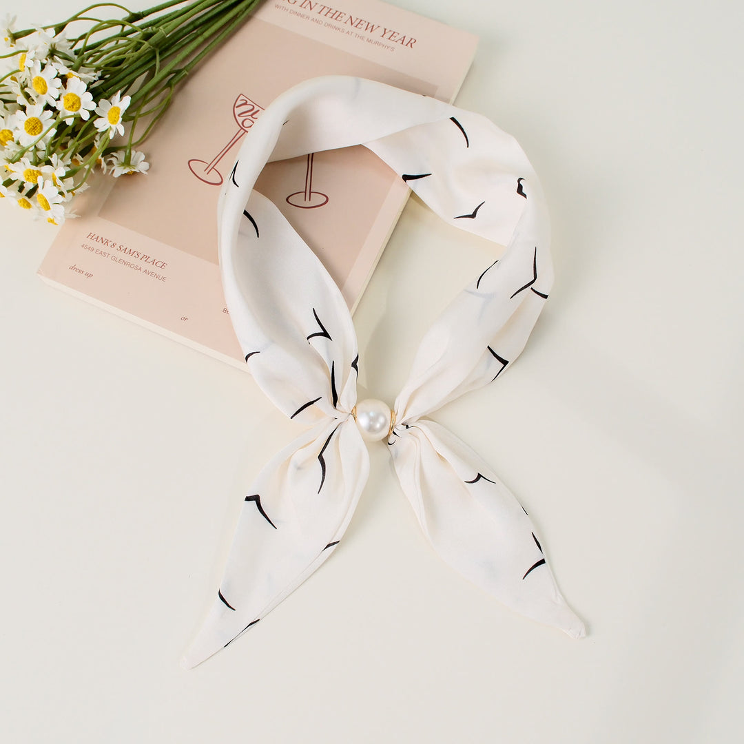 Elegantes quadratisches Damen-Tuch mit Retro-Muster - Stil Nr. 12 - image 12