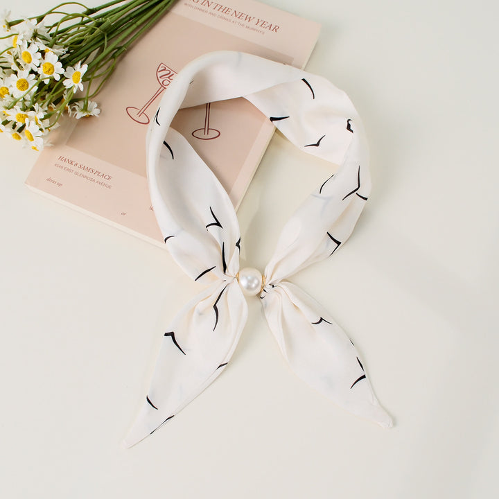 Elegantes quadratisches Damen-Tuch mit Retro-Muster - Stil Nr. 12 - image 12