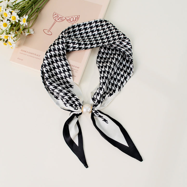 Elegantes quadratisches Damen-Tuch mit Retro-Muster - Stil Nr. 13 - image 13