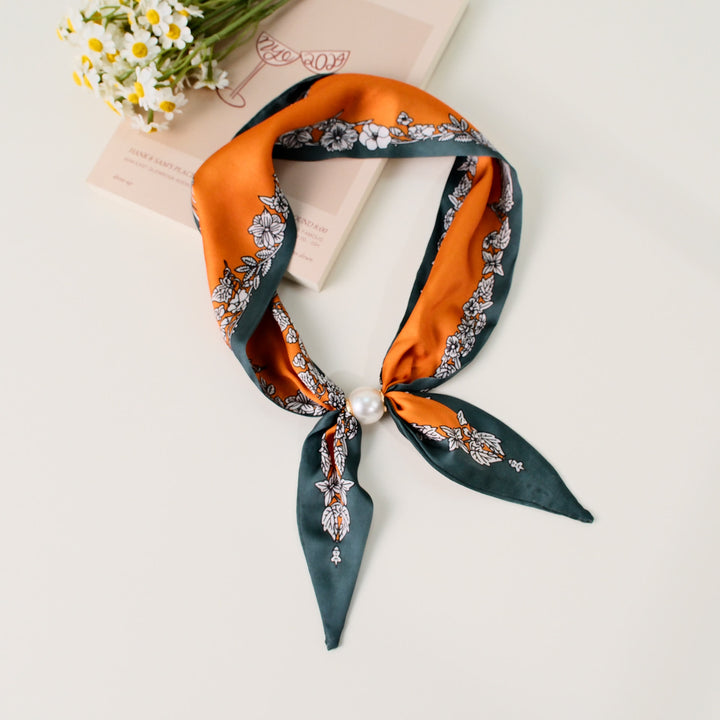 Elegantes quadratisches Damen-Tuch mit Retro-Muster - Stil Nr. 20 - image 20