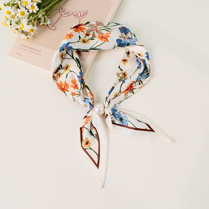 Elegantes quadratisches Damen-Tuch mit Retro-Muster - Stil Nr. 15 - image 15