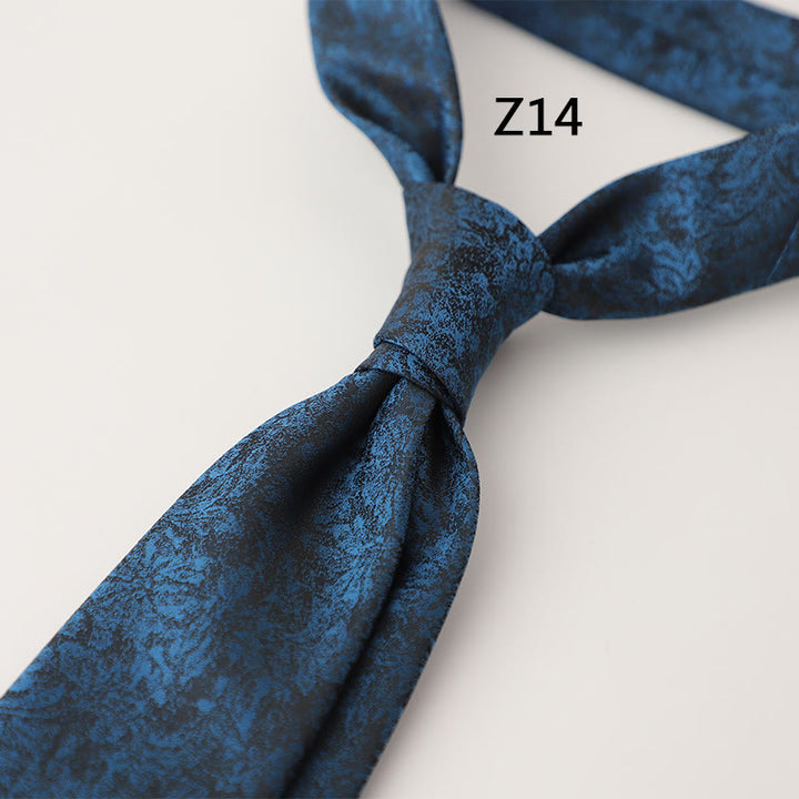 Herrenkrawatten aus kunstvoll gemustertem, seidenähnlichem Stoff - Stil Nr. 14 - image 30