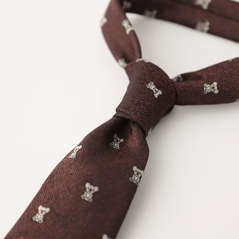 Herrenkrawatten aus aufwendig gemustertem, seidenähnlichem Stoff - Stil Nr. 23 - image 24