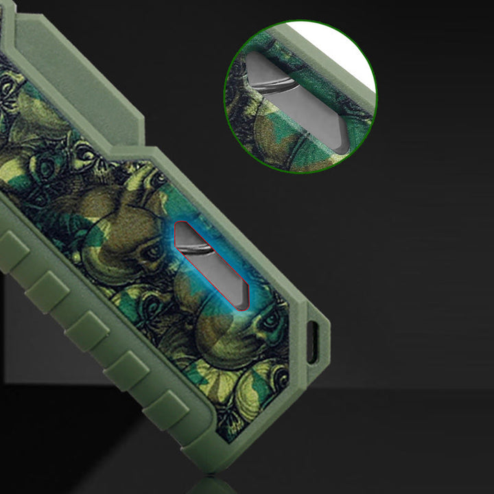 Aufblasbares Butanfeuerzeug für den Außenbereich mit einziehbarem Griff - image 6