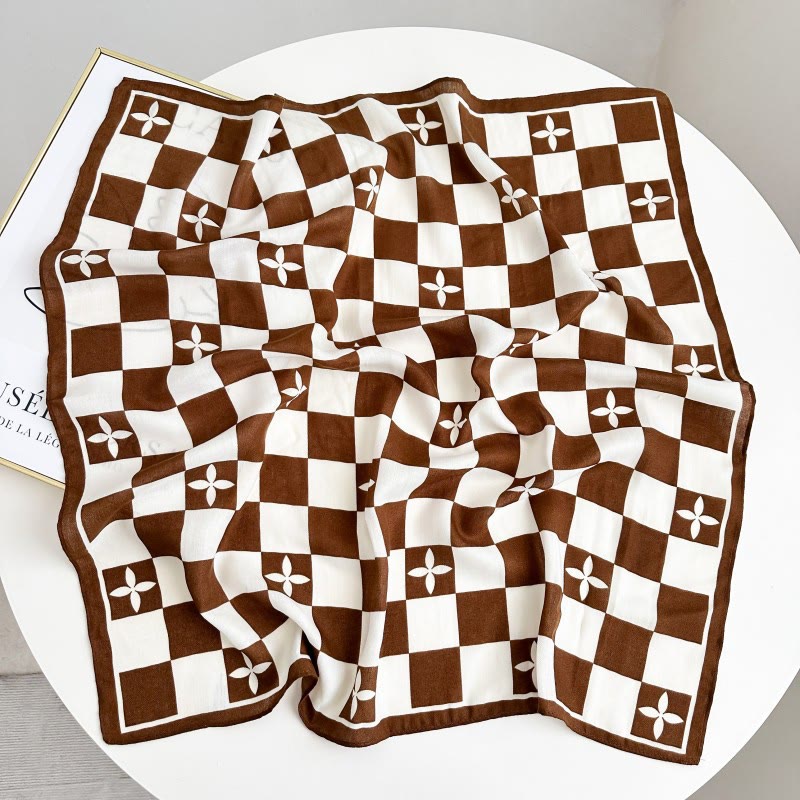 Retro-Einstecktuch mit kontrastierendem Cashew-Muster und Blumenschnalle - Stil Nr. 25 - image 30
