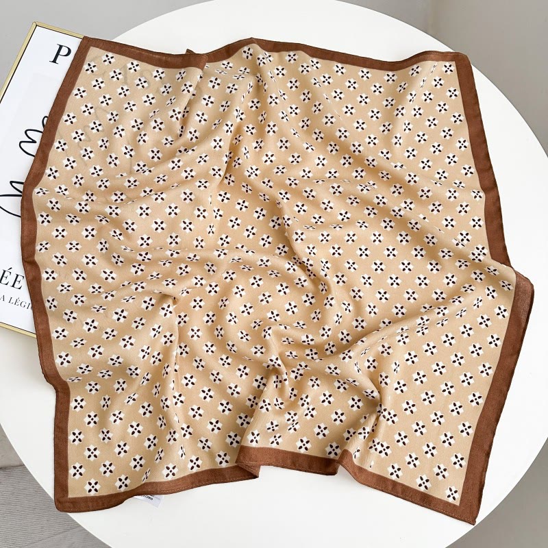 Retro-Einstecktuch mit kontrastierendem Cashew-Muster und Blumenschnalle - Stil Nr. 18 - image 23