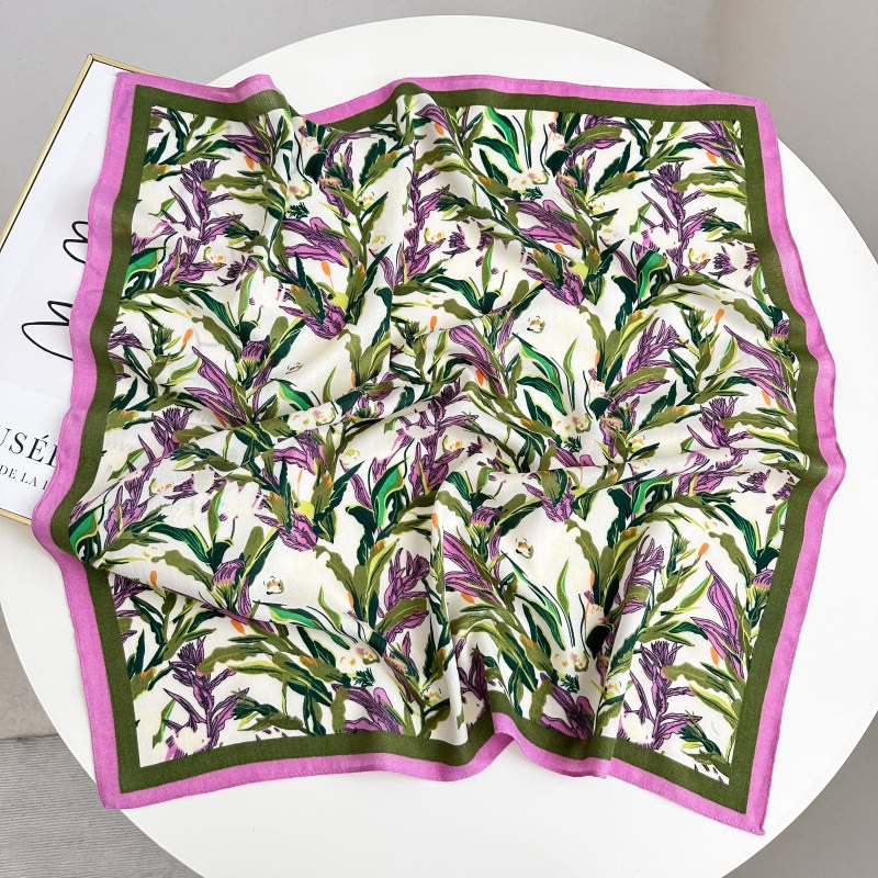 Retro-Einstecktuch mit kontrastierendem Cashew-Muster und Blumenschnalle - Stil Nr. 30 - image 35