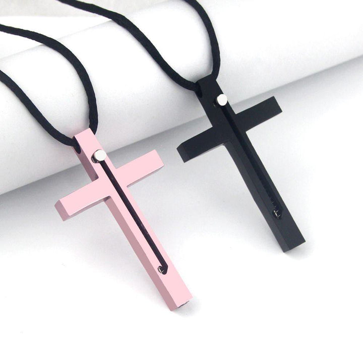 Tragbares Gadget Nadelkreuz-Anhänger-Halskette - image 0