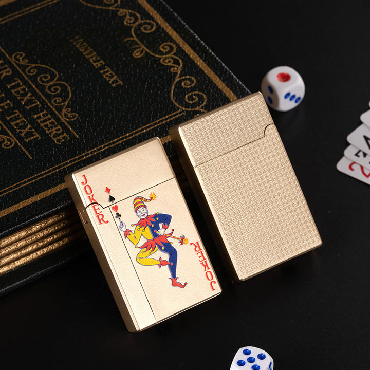 Kreatives Metall-Spaten-Butanfeuerzeug - Joker - image 6