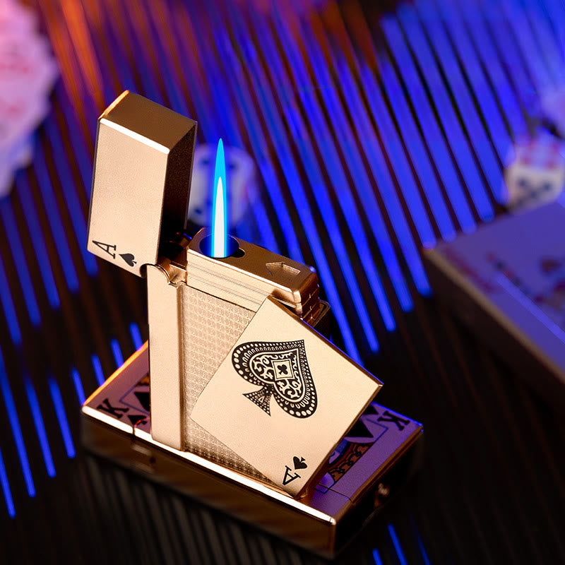 Kreatives Metall-Spaten-Butanfeuerzeug - image 2