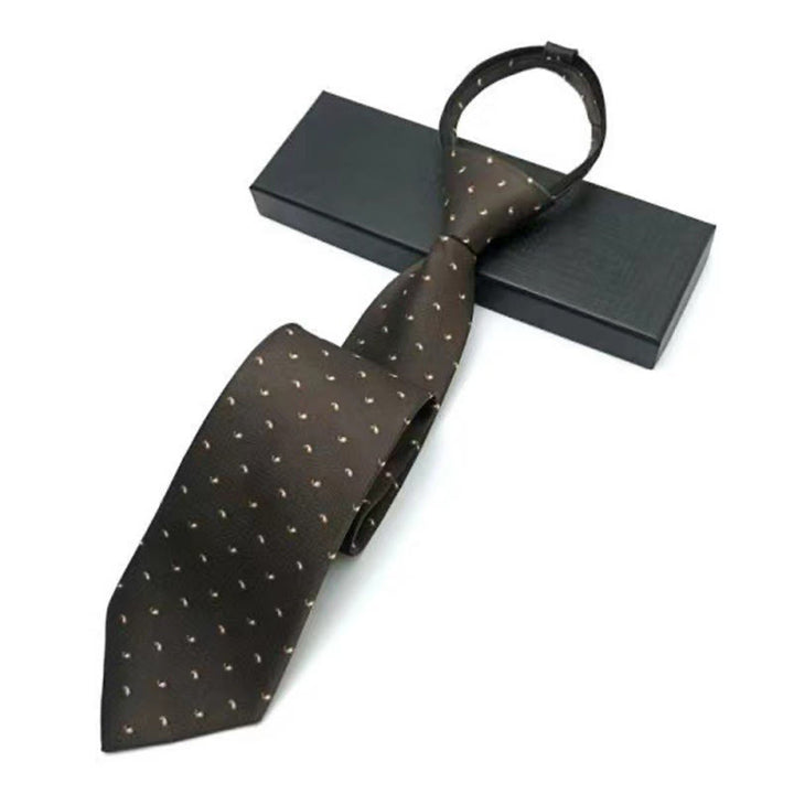 Verstellbare, vorgebundene Krawatte im Vintage-Stil für Herren - Stil Nr. 6 - image 6