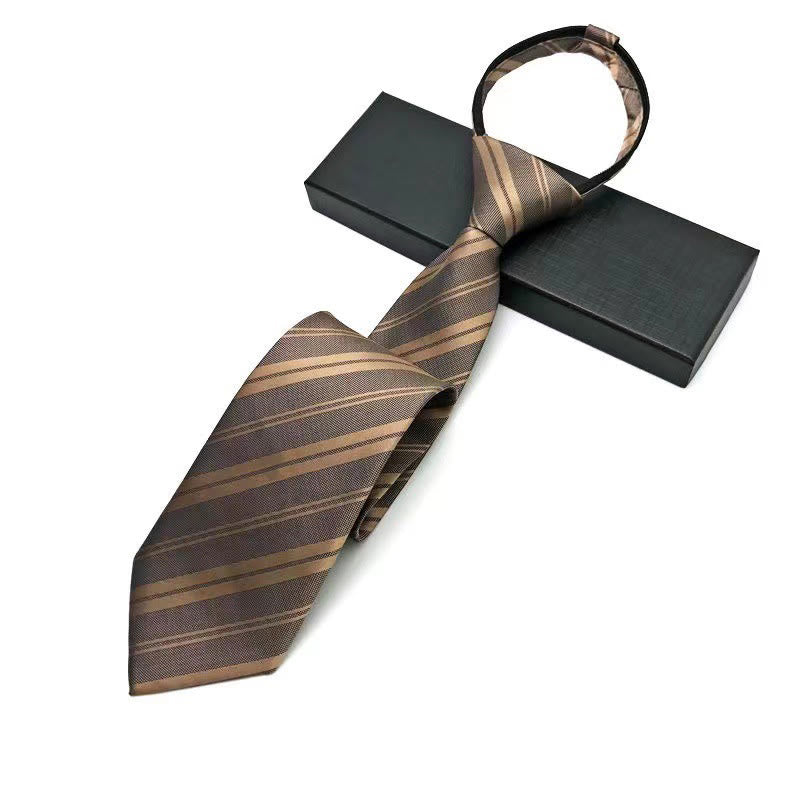 Verstellbare, vorgebundene Krawatte im Vintage-Stil für Herren - Stil Nr. 1 - image 1