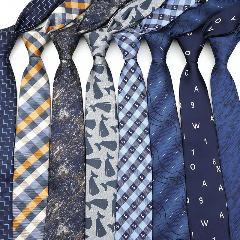Bedruckte Krawatte für Herren, Business und Freizeit - image 0