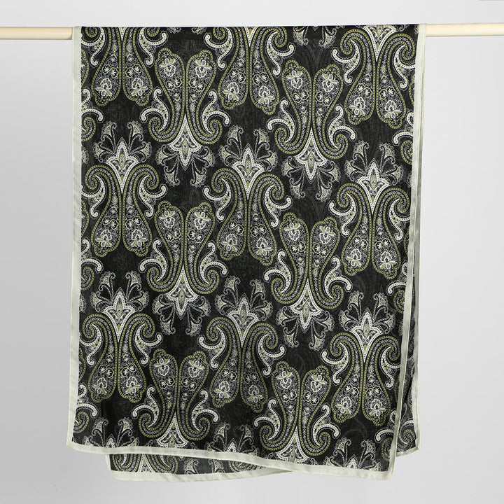 Damen-Schal mit Retro-Cashew-Print, dünn - image 3