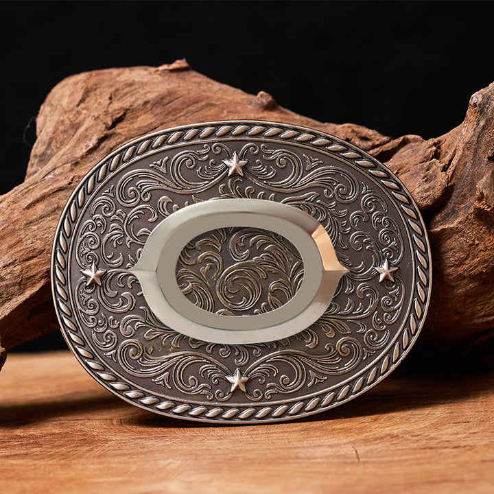 Zeitloser Herren-Ledergürtel mit DIY-Anfangsbuchstaben-Silberschnalle - O - Ohne Gürtel - image 16