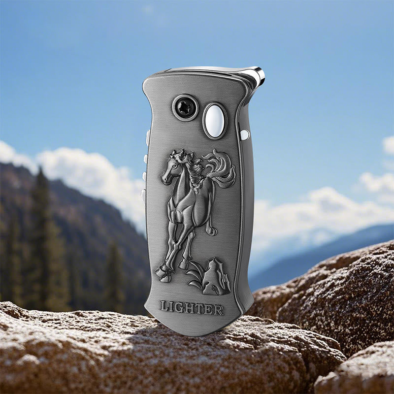 2-in-1 Outdoor-Multifunktions-Klappmesser mit Schnitzfunktion und Feuerzeug - Schwarz - Stil Nr. 6 - image 28