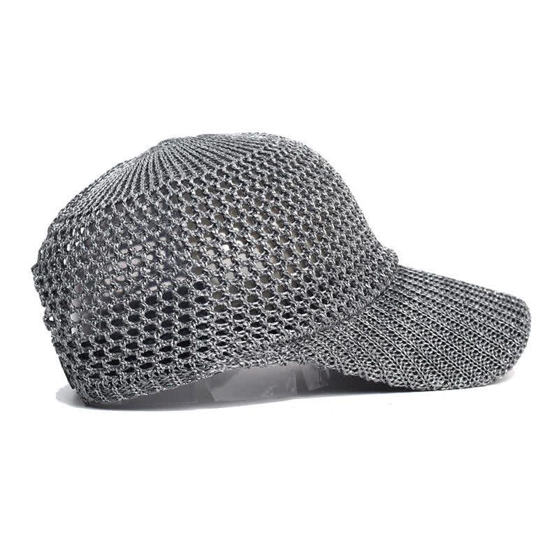 Lässige, leichte, klassische Mesh-Sommer-Baseballkappe - image 4