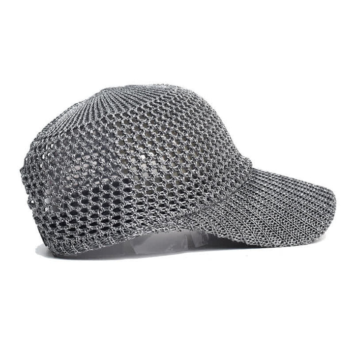 Lässige, leichte, klassische Mesh-Sommer-Baseballkappe - image 4