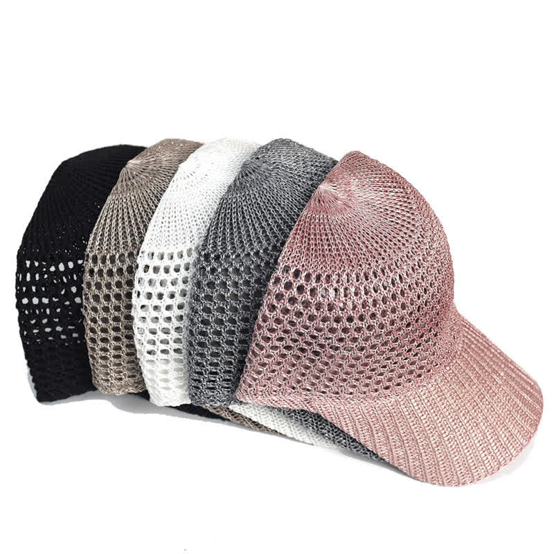 Lässige, leichte, klassische Mesh-Sommer-Baseballkappe - image 1