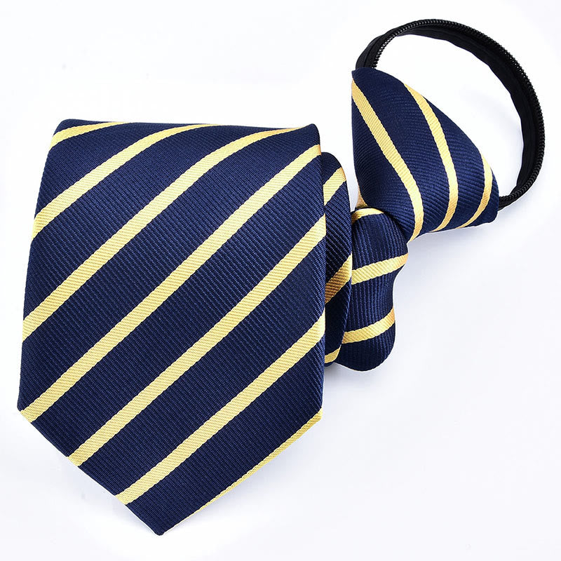 Luxuriöses Krawatten-Set für Herren aus blauem Sandstein: Krawattenklammer, Manschettenknöpfe und Krawatten - Stil Nr. 3 - image 5