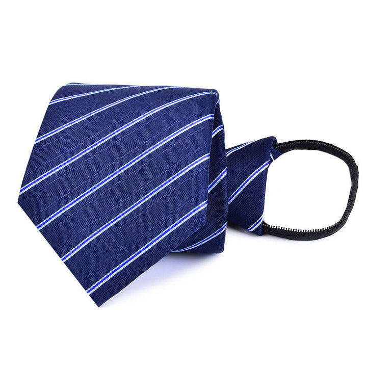 Luxuriöses Krawatten-Set für Herren aus blauem Sandstein: Krawattenklammer, Manschettenknöpfe und Krawatten - Stil Nr. 7 - image 9