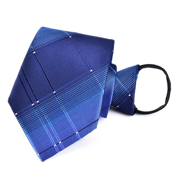 Luxuriöses Krawatten-Set für Herren aus blauem Sandstein: Krawattenklammer, Manschettenknöpfe und Krawatten - Stil Nr. 9 - image 11