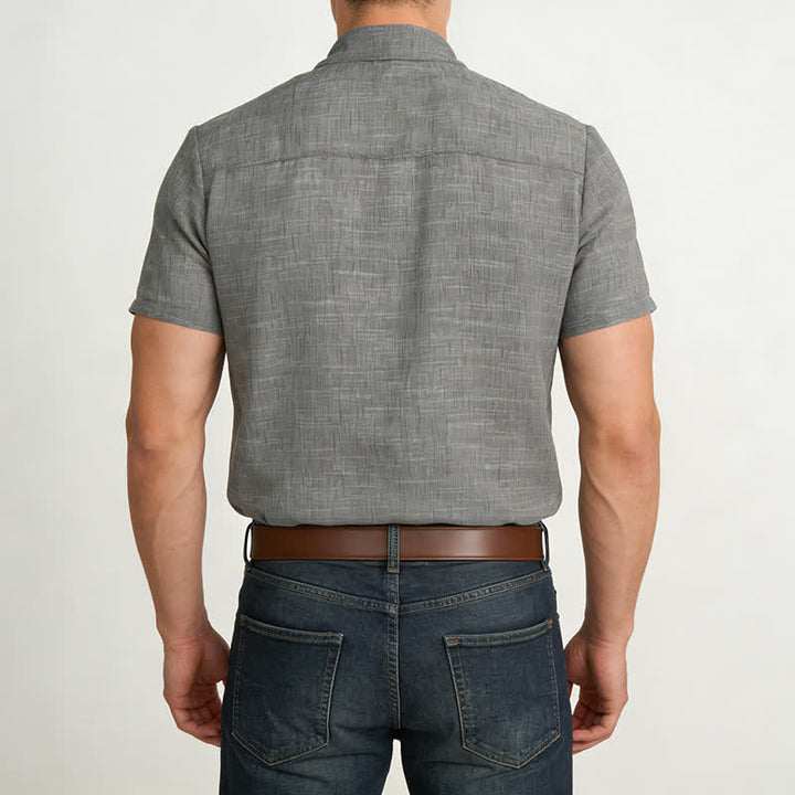 Herren-Freizeithemd im Westernstil mit Brusttaschen - image 3