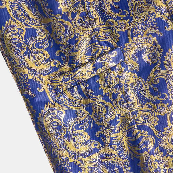 Exquisite Herren-Anzugweste mit Paisley-Heißprägung - image 8