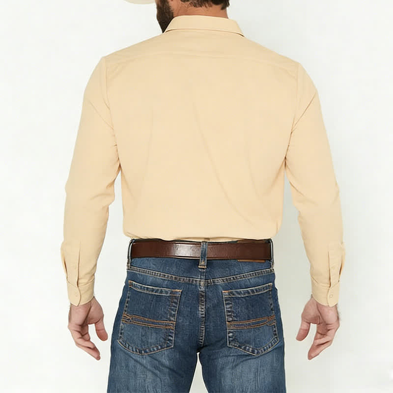 Traditionelles Herrenhemd im Cowboy-Stil mit 3D-Druck - image 2