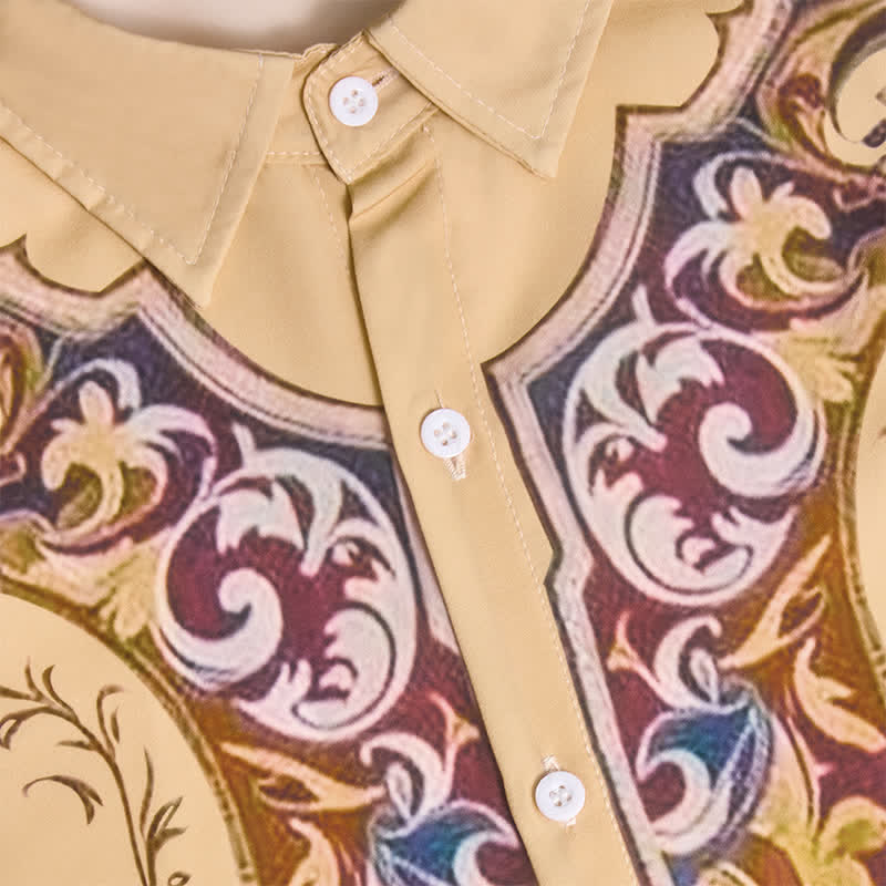 Traditionelles Herrenhemd im Cowboy-Stil mit 3D-Druck - image 4