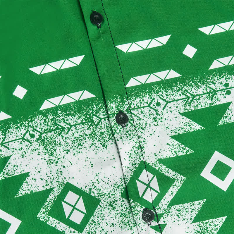 Herren-Westernhemd mit geometrischem Aztekenmuster im Südweststil - image 12