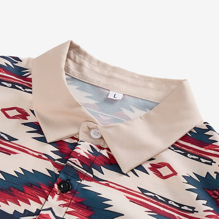 Rugged Spirit Herren-Westernhemd mit Aztekenmuster - image 4