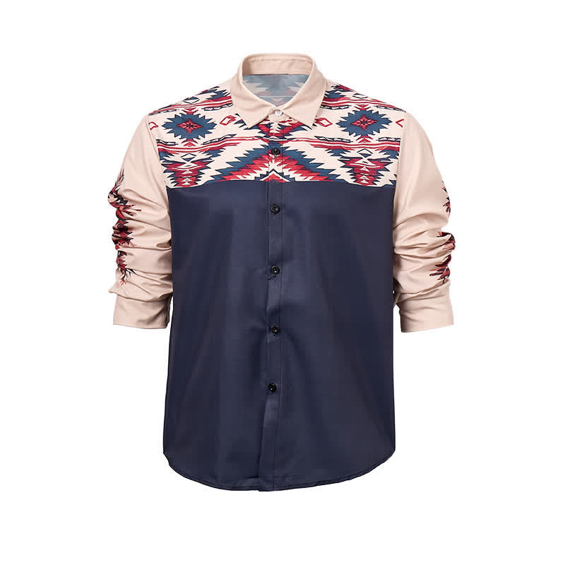 Rugged Spirit Herren-Westernhemd mit Aztekenmuster - image 9