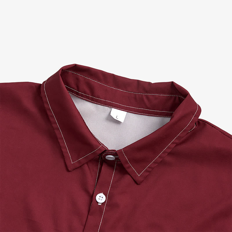 Elegantes Herrenhemd im Retro-Stil mit langen Ärmeln - image 8