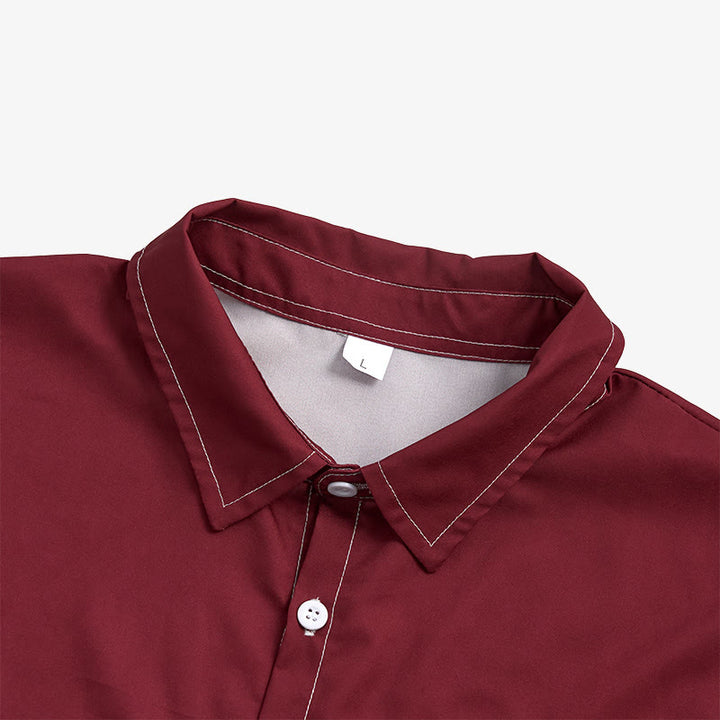 Elegantes Herrenhemd im Retro-Stil mit langen Ärmeln - image 8