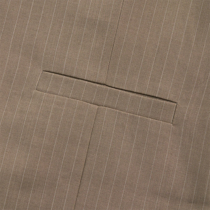 Herren-Anzugweste mit Nadelstreifen, mehreren Taschen und elegantem Business-Stil - image 9