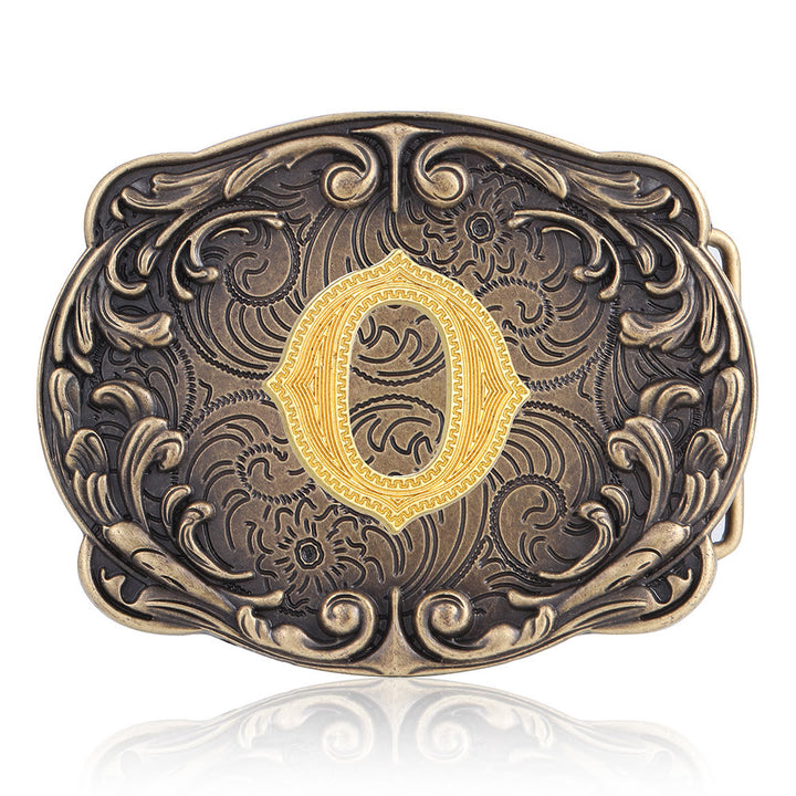 Retro-Ledergürtel mit Totem-Motiv und Western-Motiv (DIY-Schnalle) - O - Ohne Gürtel - image 18