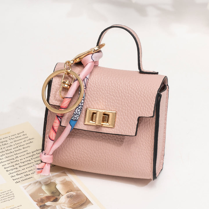 Kreativer Mini-Handtaschen-Schlüsselanhänger - Rosa - image 8