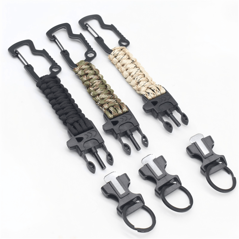 Tragbares Notfall-Rettungs-Paracord-Überlebensarmband - image 5