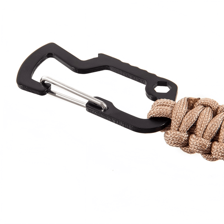 Tragbares Notfall-Rettungs-Paracord-Überlebensarmband - image 6