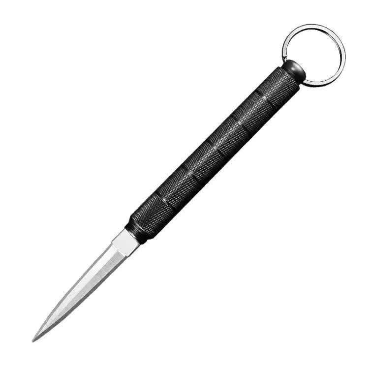 Taktisches Taschenmesser mit versteckter Klinge und Glasbrecher – EDC-Werkzeug - Schwarz - image 2