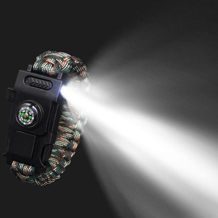 LED-Licht-Notfall-Rettungs-Paracord-Überlebensarmband - image 15