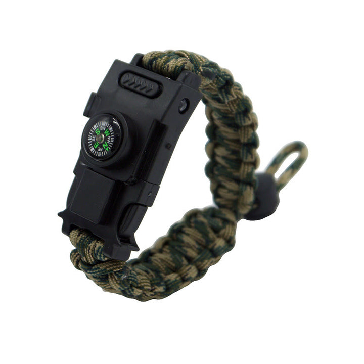 Multifunktionales Outdoor-Überlebensarmband mit LED-Paracord - Einziehbare Waldtarnung - image 28