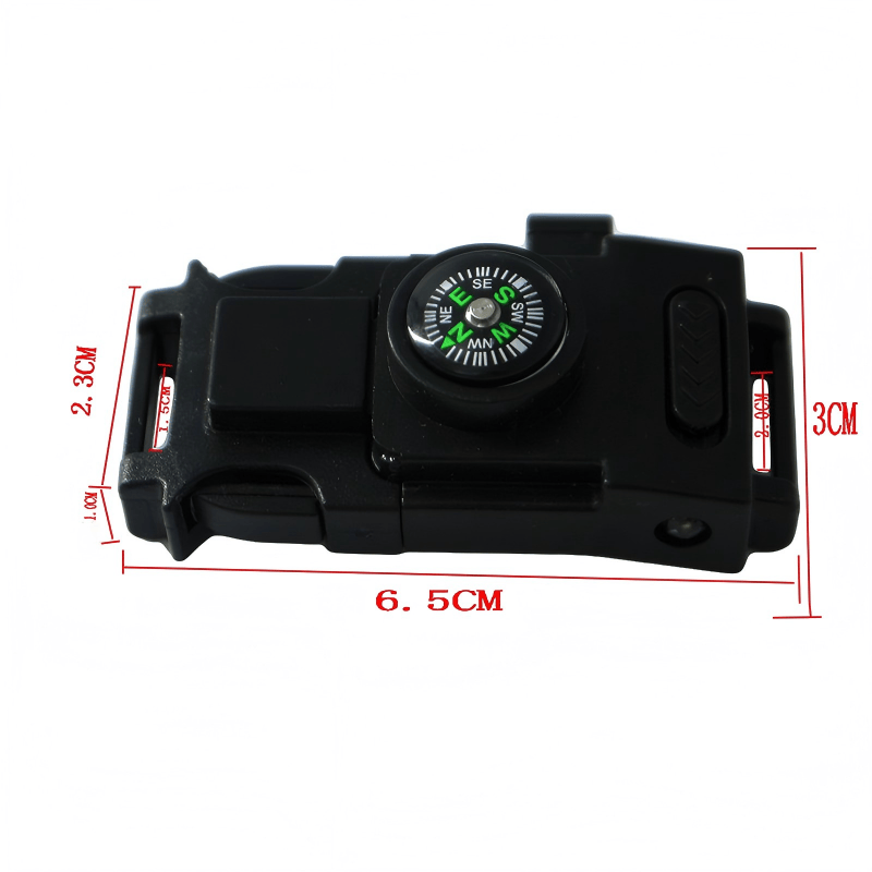Multifunktionales Outdoor-Überlebensarmband mit LED-Paracord - Schnalle - image 2