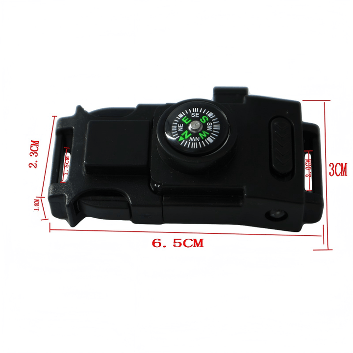 Multifunktionales Outdoor-Überlebensarmband mit LED-Paracord - Schnalle - image 2