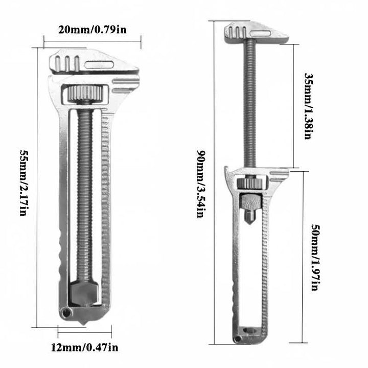 Mini-4-in-1-Verstellschlüssel, EDC-Multitool - image 2