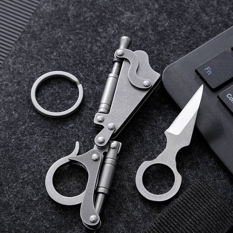 Ultraportables EDC-Werkzeug mit abnehmbarer Klinge und Schlüsselanhänger - image 1