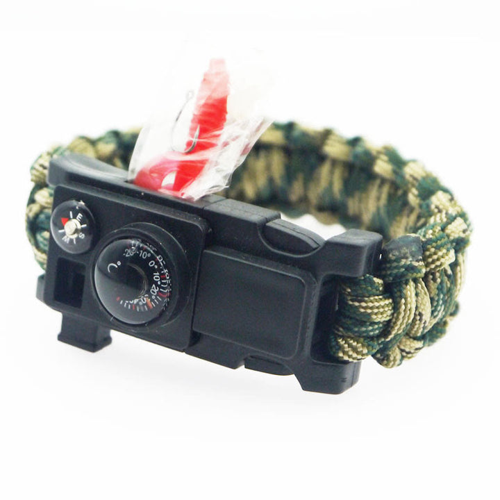 Outdoor-Camping-Multitool-Überlebens-Paracord-Armband - Waldtarnung - image 3