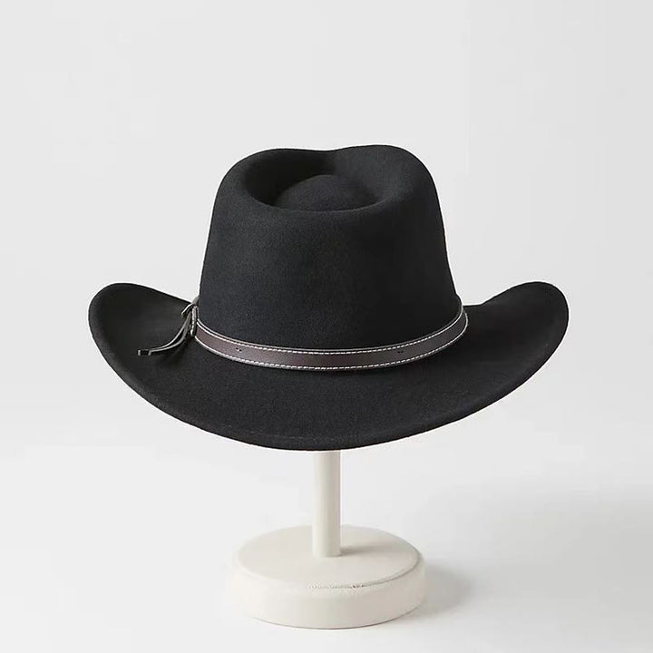 Herren-Zylinder im Western-Cowboy-Stil aus Wolle - image 6